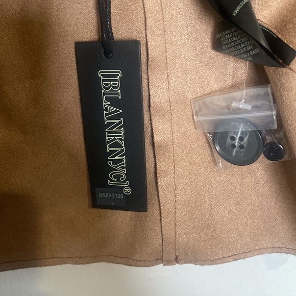 BLANKNYC Snake Print Soft Faux Suede Long Coat Size Medium - Picture 6 of 9